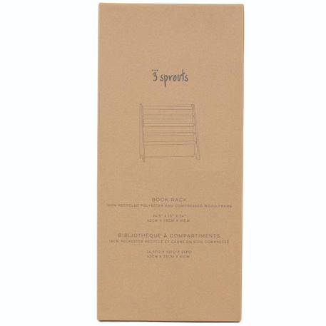 Bibliothèque en tissu Beige Créme+Ecru, blanc 5 - vertbaudet enfant 