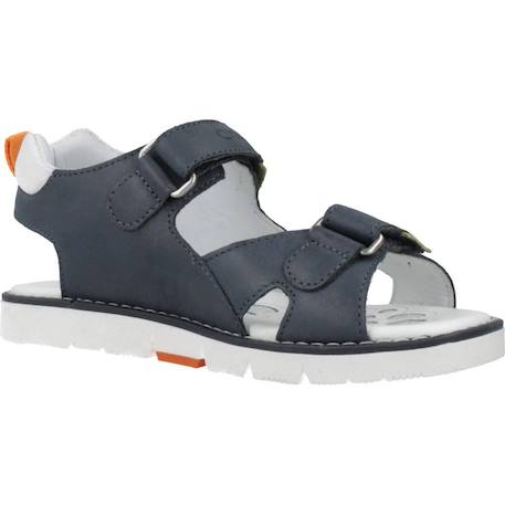 Sandale enfant cuir celic Bleu 800 5 - vertbaudet enfant 