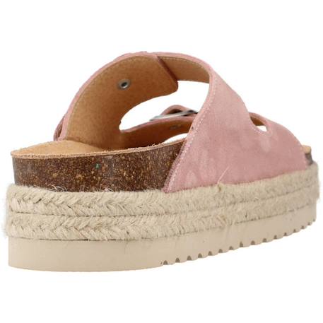 Sandale enfant cuir s eva Beige+Blanc+Gris methanol+Rose antique 21 - vertbaudet enfant 