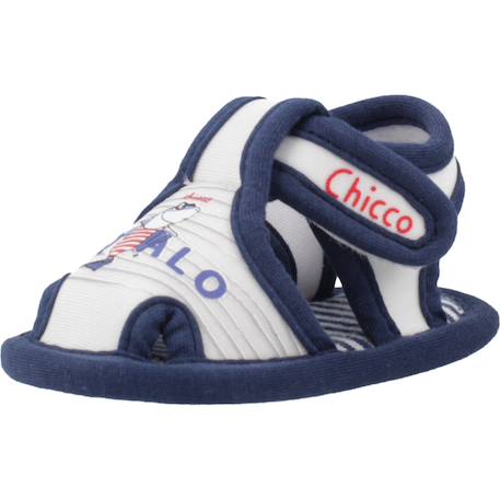 Sandale enfant textile ocean Blanc 320 4 - vertbaudet enfant 