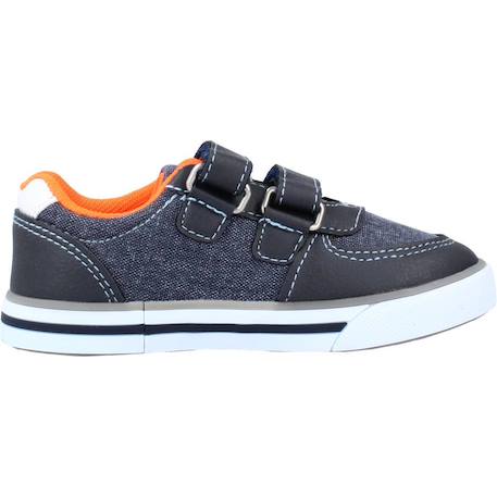 Basket bébé synthétique frederic Bleu 820+Noir 800 7 - vertbaudet enfant 