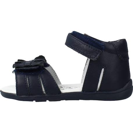 Sandale bébé cuir giovanna Bleu 800 2 - vertbaudet enfant 