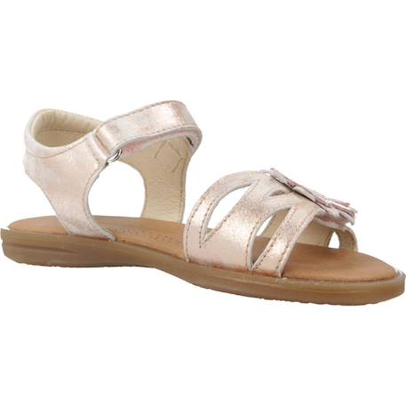 Sandale enfant cuir huata Rose 5 - vertbaudet enfant 