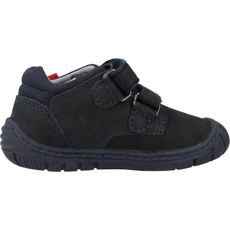 Derby bébé cuir danny Bleu 800+Brun clair 260+Marron 460 1 - vertbaudet enfant 