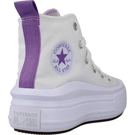 Baskets enfant fille en textile Blanc 3 - vertbaudet enfant 