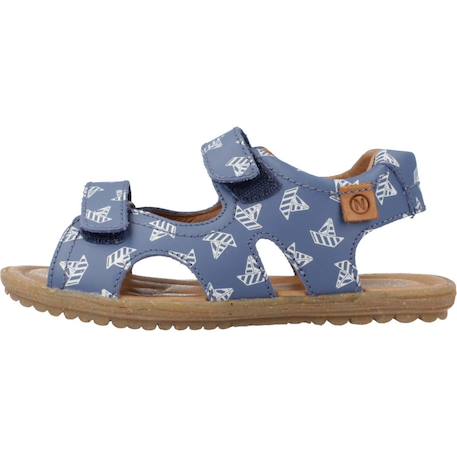 Sandale enfant cuir sky Bleu 2 - vertbaudet enfant 