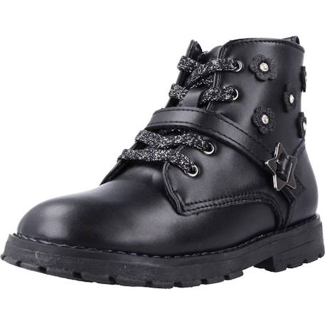 Botte enfant textile cerly Noir 4 - vertbaudet enfant 