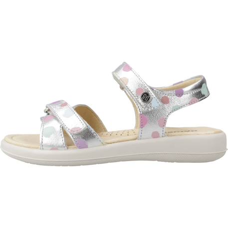 Sandale enfant cuir houdan Argenté 2 - vertbaudet enfant 