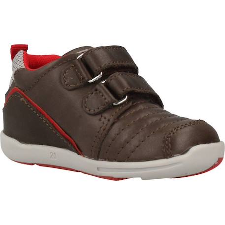 Derby bébé cuir g2 Marron 670+Marron 950 11 - vertbaudet enfant 
