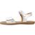 Sandale enfant cuir aryli Gris argenté 2 - vertbaudet enfant 