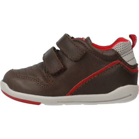 Derby bébé cuir g2 Marron 670+Marron 950 8 - vertbaudet enfant 
