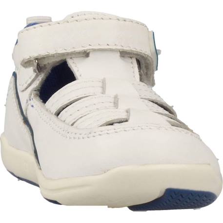 Sandale bébé cuir g7 Blanc 300 6 - vertbaudet enfant 