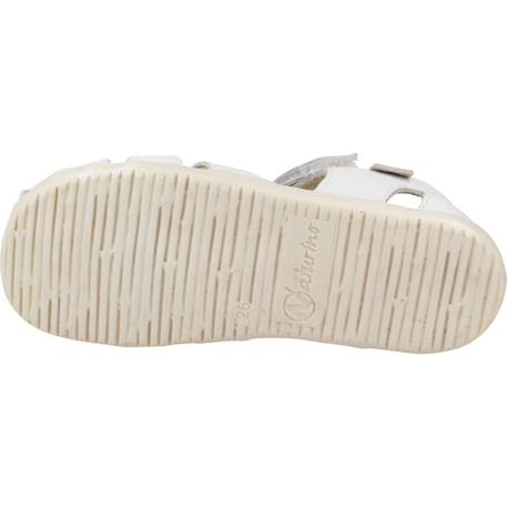 Sandales fille Blanc 6 - vertbaudet enfant 
