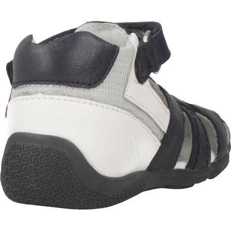 Sandale bébé cuir gianpiero Bleu 800 3 - vertbaudet enfant 