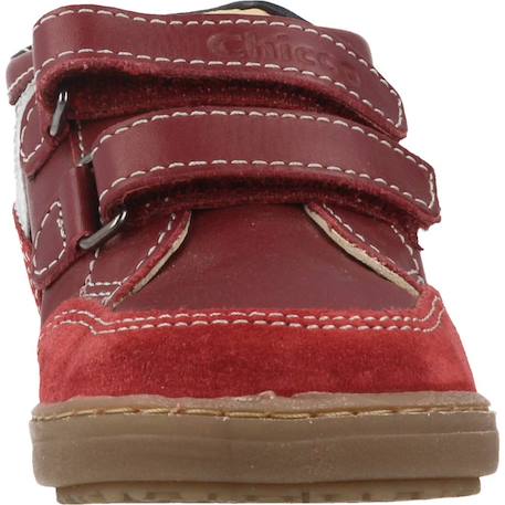 Botte bébé cuir garbo Bleu 800+Bordeaux 750 12 - vertbaudet enfant 