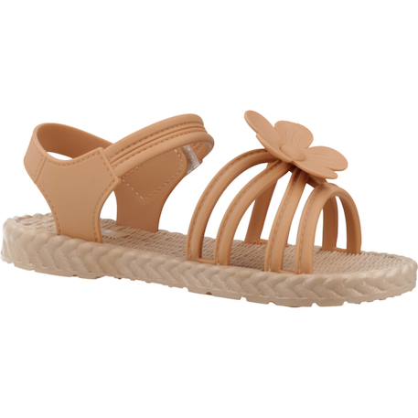 Sandale enfant caoutchouc cilena Blanc 300+Orange 450+Rose 100 11 - vertbaudet enfant 