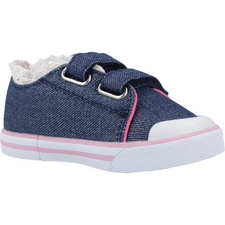 Basket bébé synthétique giulia Bleu 860+Rose 100 5 - vertbaudet enfant 