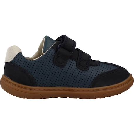 Basket bébé cuir cuir flash metra t Bleu navy 1 - vertbaudet enfant 