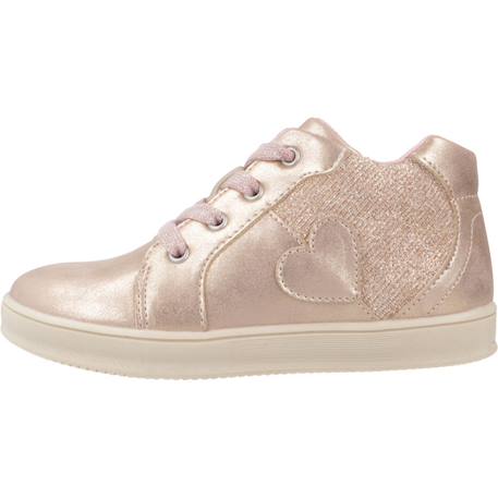 Botte bébé synthétique codina Noir+Rose 8 - vertbaudet enfant 
