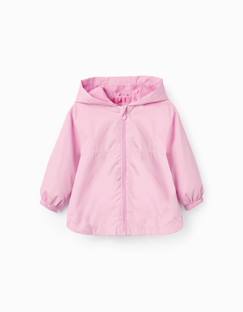 Coupe-vent à capuche et doublure  - vertbaudet enfant