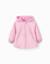 Coupe-vent à capuche et doublure Rose 1 - vertbaudet enfant 
