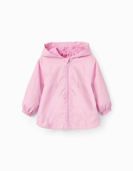 Coupe-vent à capuche et doublure  - vertbaudet enfant