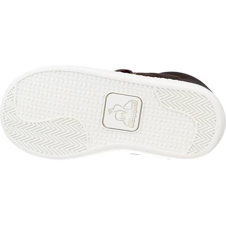 Basket bébé cuir courtclassic inf Marron chocolat 6 - vertbaudet enfant 