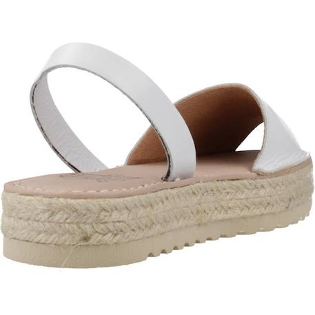 Sandale enfant cuir s irene Beige+Blanc+Vert jade 9 - vertbaudet enfant 