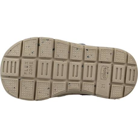 Sandale bébé synthétique galdino Blanc 570+Bleu 800 12 - vertbaudet enfant 