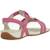Sandale enfant cuir cuir rio dance inf Rose pink 3 - vertbaudet enfant 