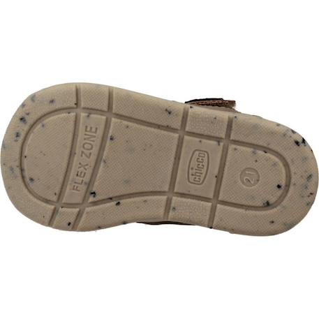 Sandale bébé synthétique gioacchino Bleu 800+Brun clair 400 12 - vertbaudet enfant 