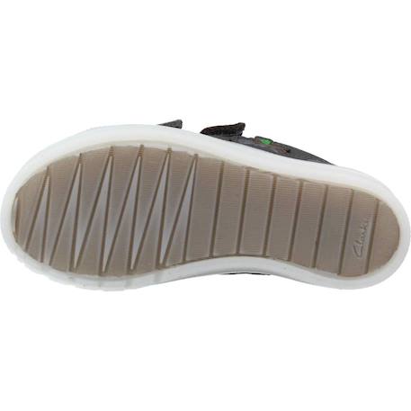 Basket bébé cuir cuir flare bug t Gris grey 6 - vertbaudet enfant 