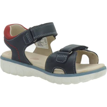Sandale enfant cuir cuir roam surf k Bleu navy 5 - vertbaudet enfant 
