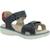 Sandale enfant cuir cuir roam surf k Bleu navy 5 - vertbaudet enfant 