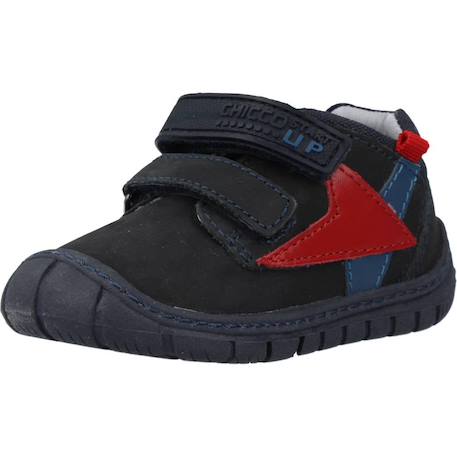 Derby bébé cuir danny Bleu 800+Brun clair 260+Marron 460 4 - vertbaudet enfant 