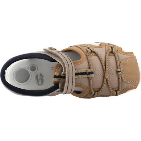 Sandales garçon modèle sandalia colin Bleu 800+Marron 400 12 - vertbaudet enfant 