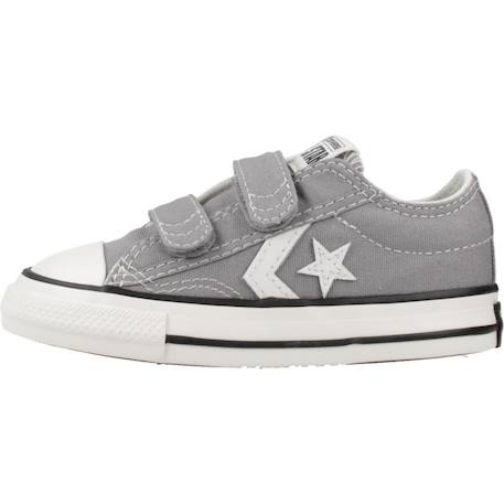 Basket bébé textile textile star player 76 Gris 2 - vertbaudet enfant 