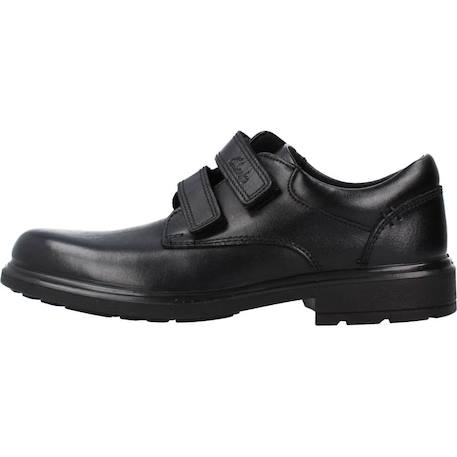 Derby enfant cuir cuir remi pace k Noir black 2 - vertbaudet enfant 