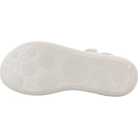 Sandale enfant cuir huyana Blanc 6 - vertbaudet enfant 