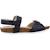 Sandale enfant cuir cuir river sand k Bleu navy 1 - vertbaudet enfant 