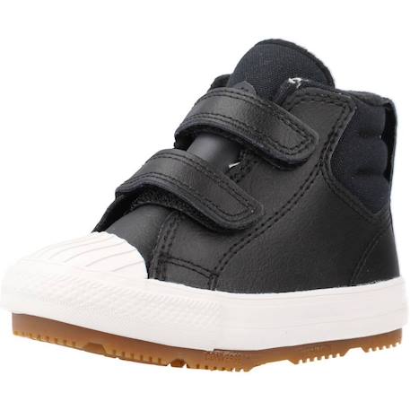 Bottes bébé garçon en cuir Noir 4 - vertbaudet enfant 