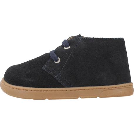 Botte bébé cuir Bleu 800 2 - vertbaudet enfant 