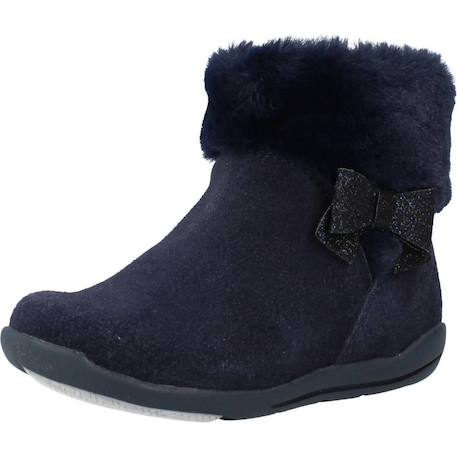 Botte bébé cuir gralis Bleu 4 - vertbaudet enfant 