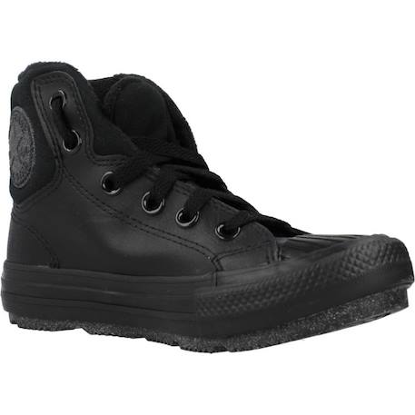 Bottes enfant garçon en cuir Noir 5 - vertbaudet enfant 