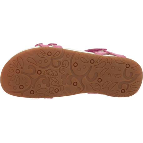 Sandale enfant cuir cuir rio dance inf Rose pink 6 - vertbaudet enfant 
