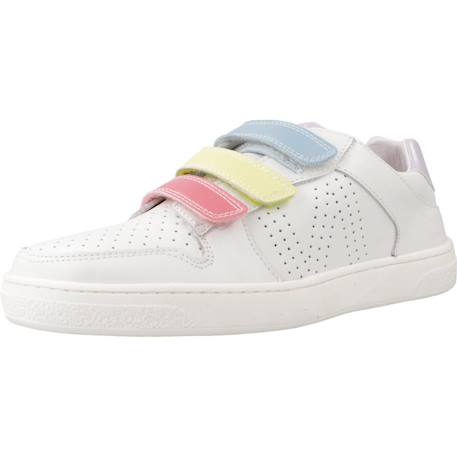 Basket enfant cuir Blanc 4 - vertbaudet enfant 