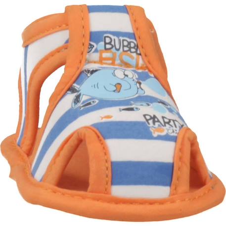 Sandale enfant textile orlean Orange 600 6 - vertbaudet enfant 