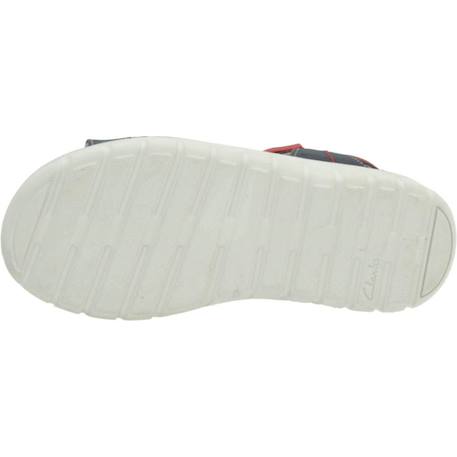 Sandale enfant cuir cuir roam surf k Bleu navy 6 - vertbaudet enfant 