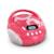 Lecteur cd enfant avec port usb et entrée audio, sortie casque - piles ou secteur Rose+Vert 1 - vertbaudet enfant 