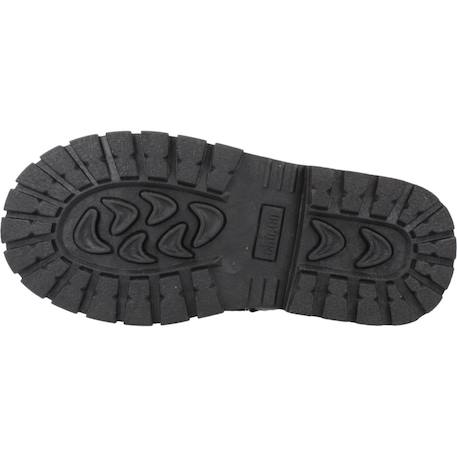 Botte bébé synthétique cibry Argent+Noir 6 - vertbaudet enfant 